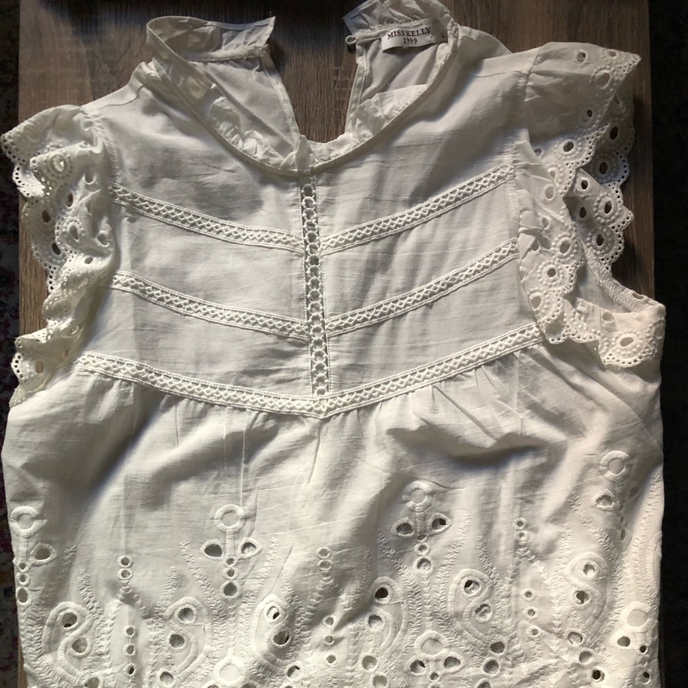 Eyelet Blouse